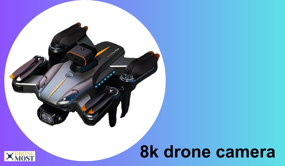 8k drone camera